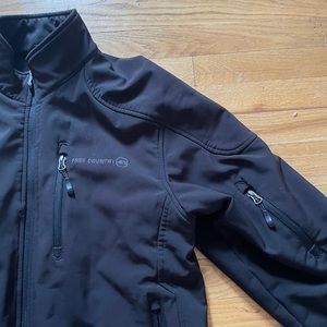 Men’s black Free Country softshell jacket